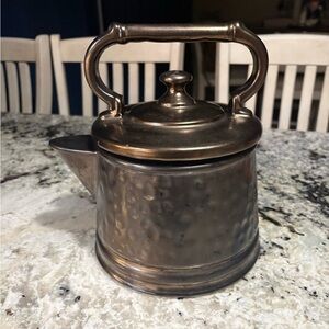 Vintage McCoy Bronze Glazed Tea‎ Kettle Cookie jar